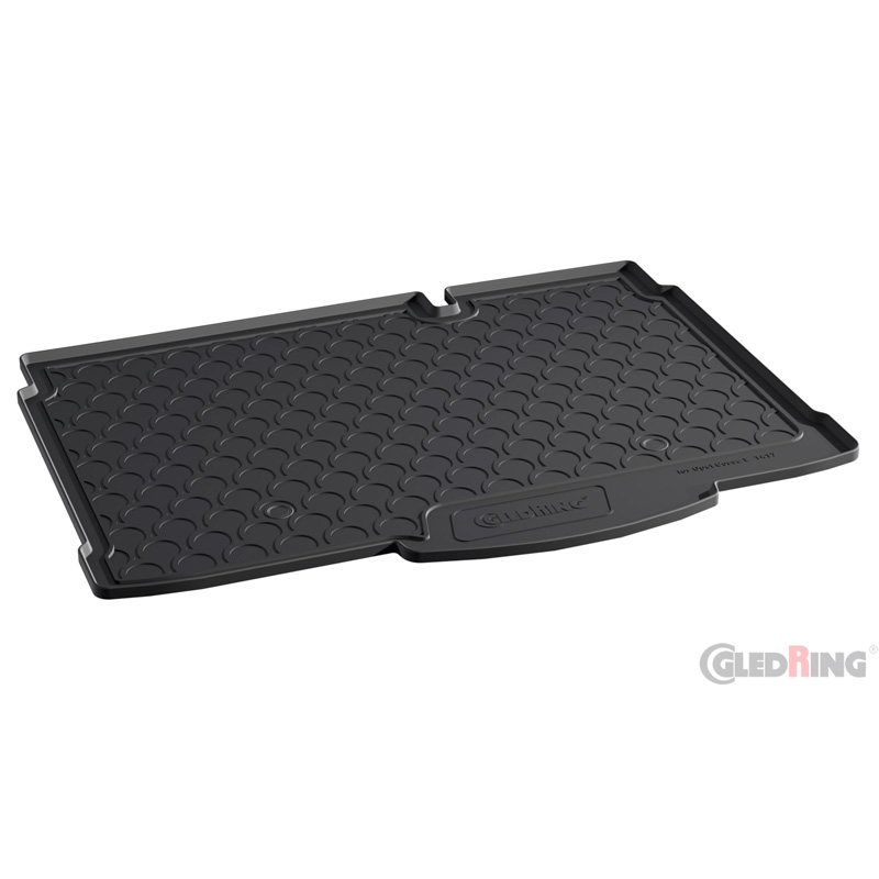 RUBBASOL (RUBBER) KOFFERBAKMAT PASSEND VOOR OPEL CORSA E 2014-2019 (LAGE LAADVLOER)