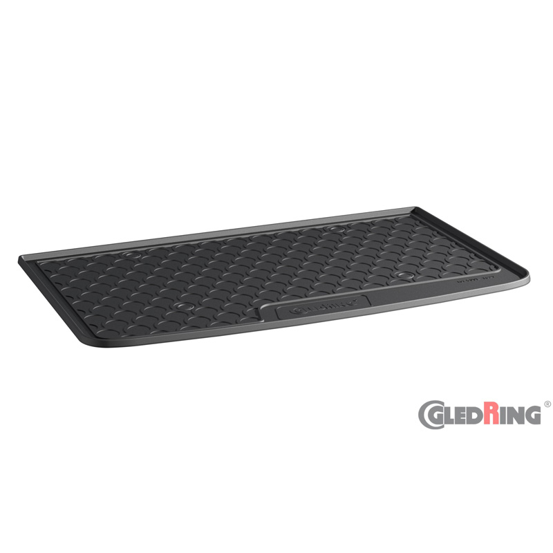 RUBBASOL (RUBBER) KOFFERBAKMAT PASSEND VOOR FIAT 500L FACELIFT 2017- (LAGE LAADVLOER)