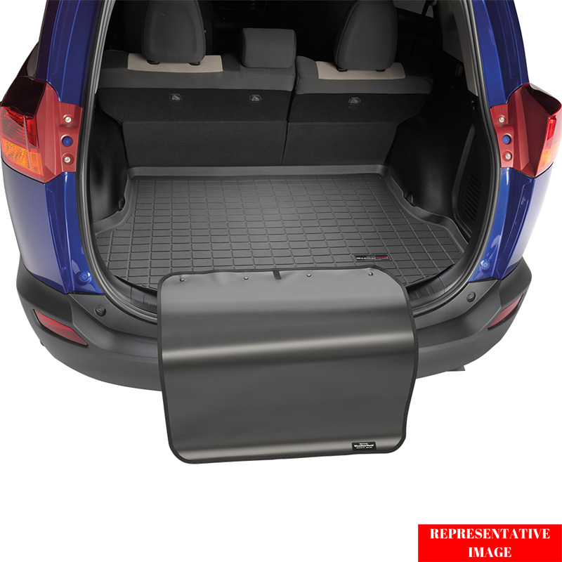 CARGOLINER MET BUMPERBESCHERMER PASSEND VOOR MINI PACEMAN R61 VLAKKE LAADVLOER 2012-2016 - ZWART
