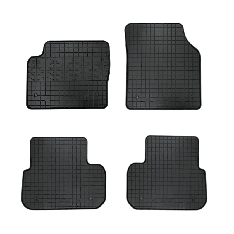 RUBBER MATTEN PASSEND VOOR LANDROVER DISCOVERY SPORT L550 2015-2019 (4-DELIG + MONTAGESYSTEEM)