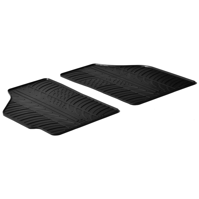 RUBBERMATTEN PASSEND VOOR FIAT PUNTO VAN 1999- & 2003- (T PROFIEL 2-DELIG)