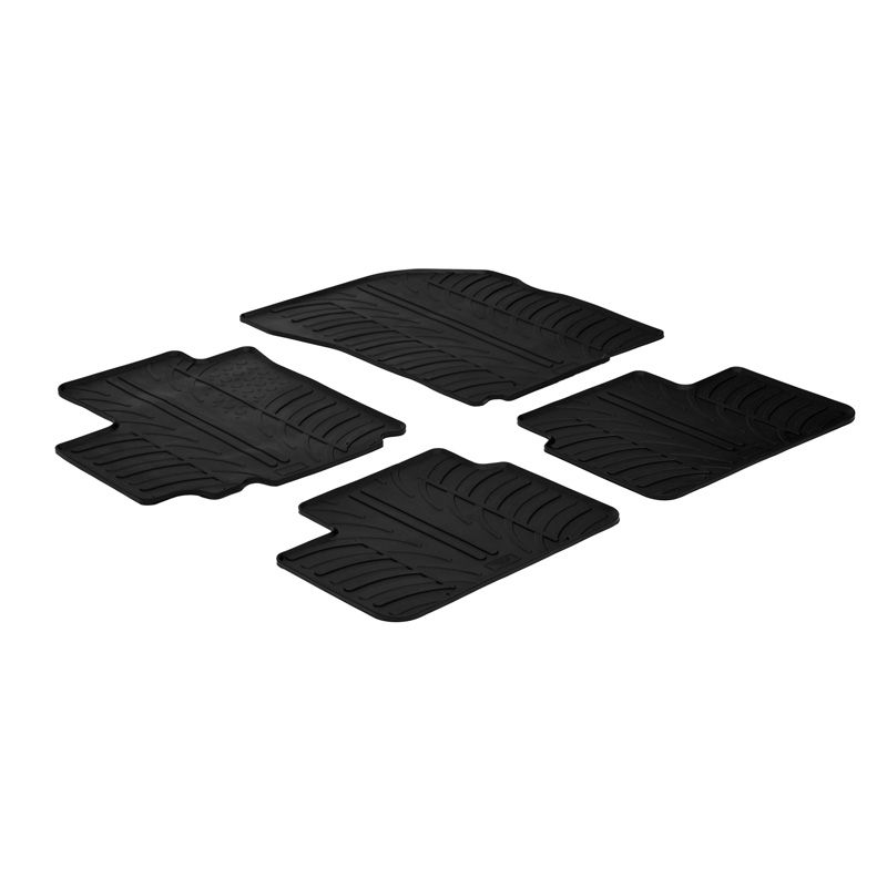 RUBBERMATTEN PASSEND VOOR SUZUKI SX4 2006- & FIAT SEDICI 2007- (5 DEURS) 4 DELIG