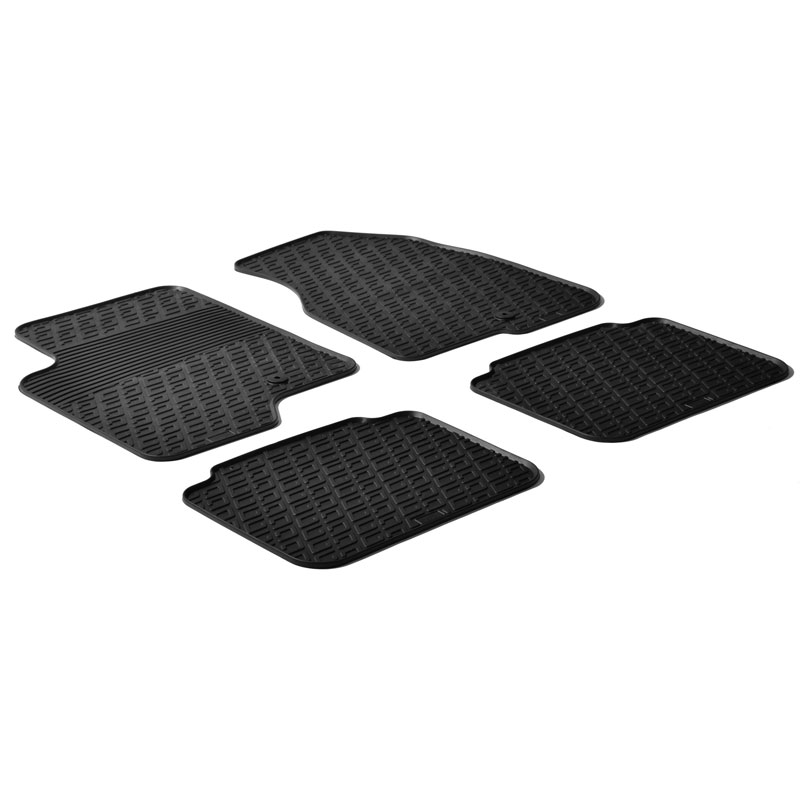 RUBBERMATTEN PASSEND VOOR CHEVROLET CAPTIVA / OPEL ANTARA 2006- (G PROFIEL 4-DELIG + MONTAGECLIPS)