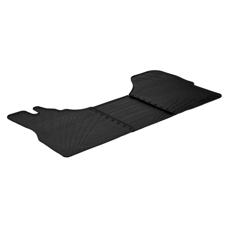RUBBERMATTEN PASSEND VOOR IVECO DAILY 2006-2014 (TK PROFIEL 3-DELIG )